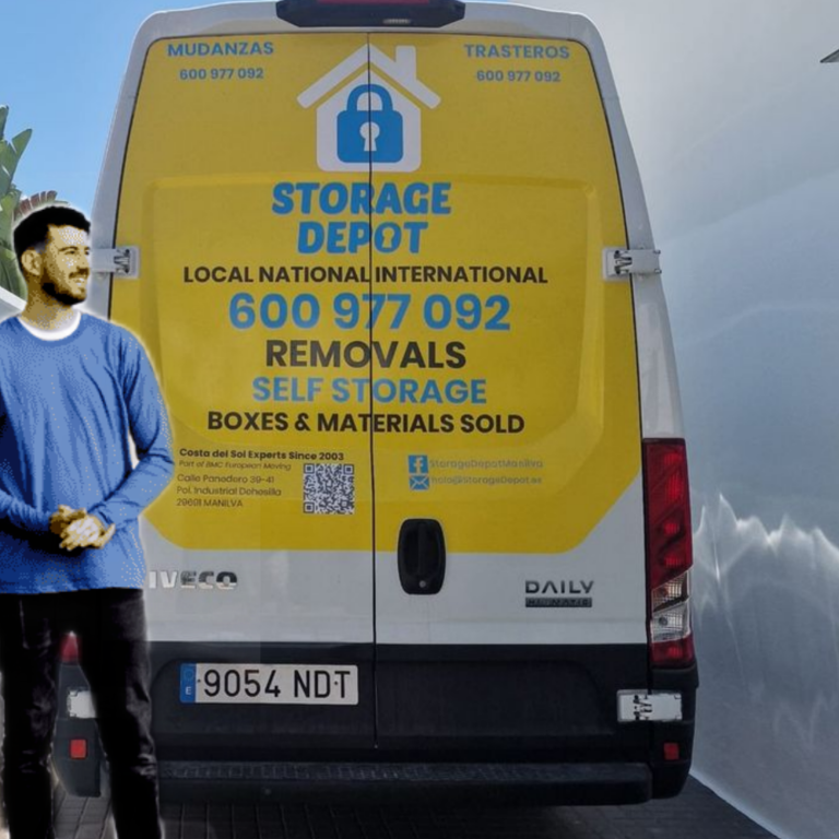 With several large vans we can offer the perfect man with a van solution for the Costa del Sol area. 