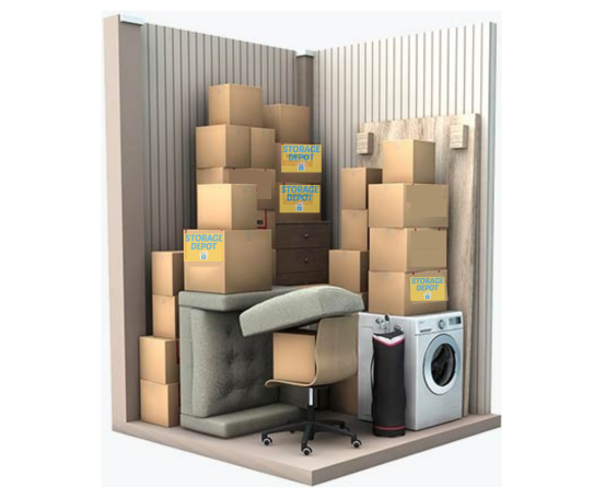 10 Cubic Meter Room - €100 Self Storage Costa del Sol